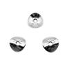 20pcs Irregular Septa Beads For Diy Jewelry Making Jewelry Finding Antique Silver Color 10x10mm Spacer Beads