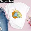 Kawaii Arrival Little Prince Printed Unisex T Shirt Cartoon Short Sleeve Tshirt Female Harajuku Ladies Tshirts Pro Choice Y2k Top