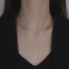 Women's Water Drop Sweater Necklace - Elegant, Versatile, and Luxurious Cold-Style Simple Collarbone Chain