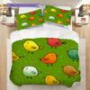 Bird Pattern Bedding Quilt Set Quilt Cover Pillowcase Home Decoration Birthday Gift (1 * duvet cover + 2 * pillowcase, without core)