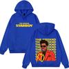 Rapper The Weeknd Fashion Cover Print Hoodie Men Women Pop Musicvintage Pullover Loose Casual Hip Hop Streetwear Hoodie