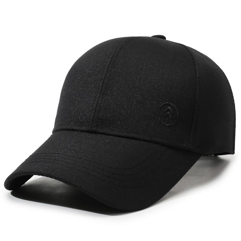 

Men s Baseball Cap Middle-Aged and Elderly Outdoor Cap Hard Top Cap Outdoor Sun Hat чорний