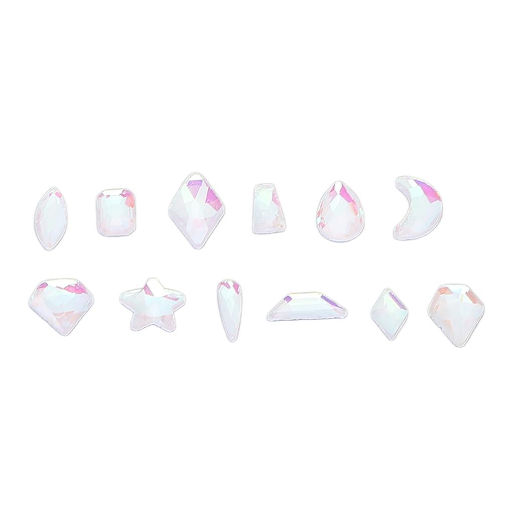 Nail Art Rhinestones Aurora Multipurpose Nail Diamonds for Home Salon Nail Art Schools