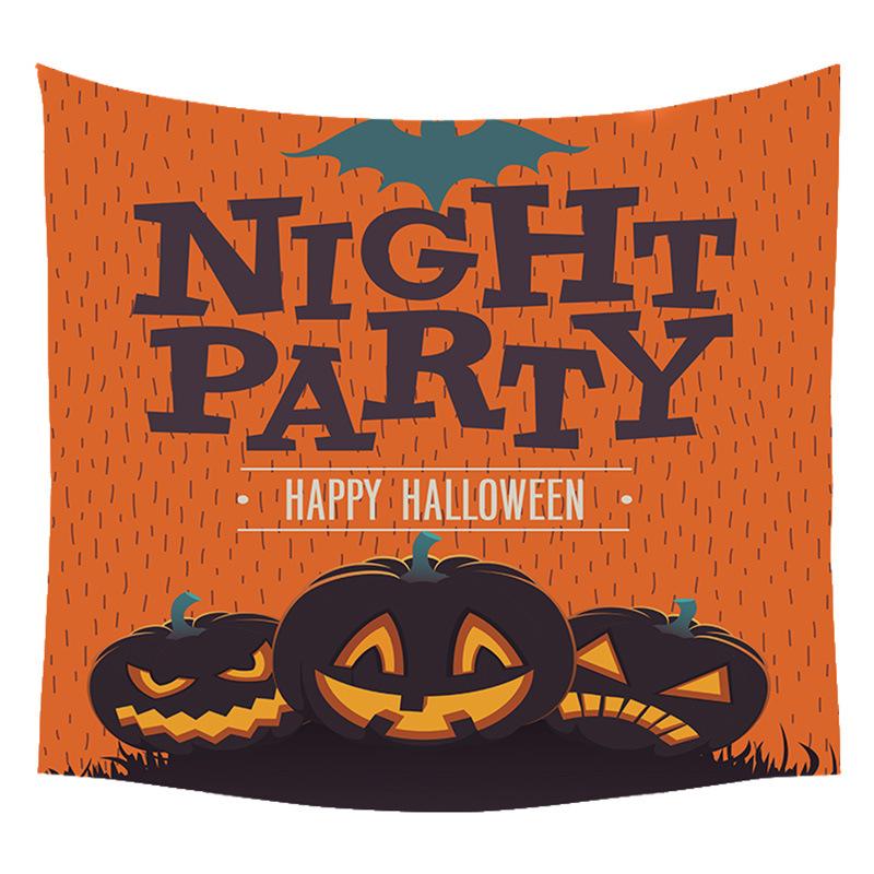 Гобелен с тыквой и летучей мышью — фото 15