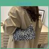 Chic Vintage Style Pu Leather Underarm Bag For Women In Black And Brown Colors