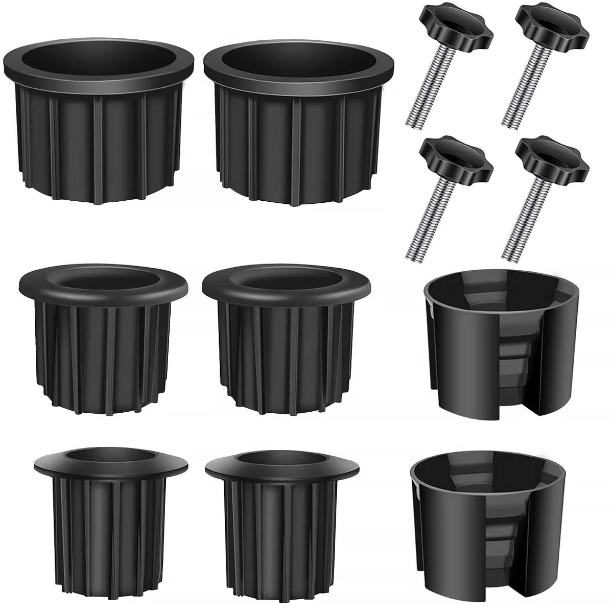 

12pcs Patio Umbrella Base Parts Plastic Parasol Wearproof Stand Replacement Parts Beach Anchor Holder Covers Outdoor Furniture