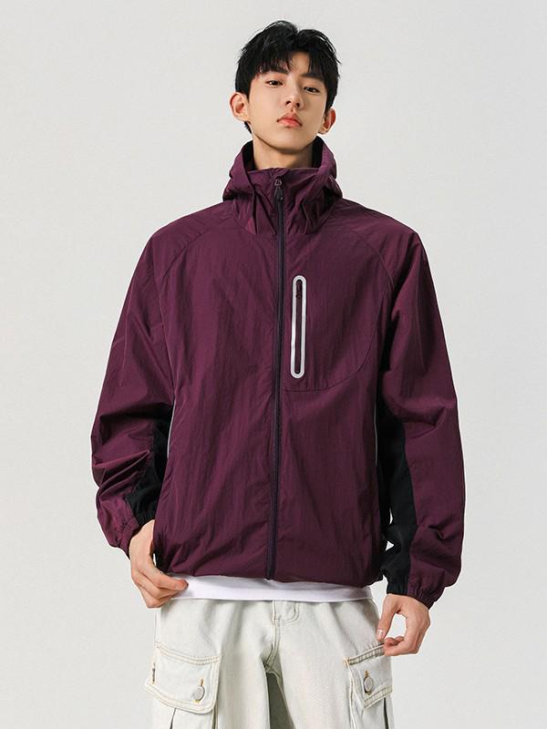 Unisex UPF50+ Lightweight Anti-UV Summer Sports Jacket