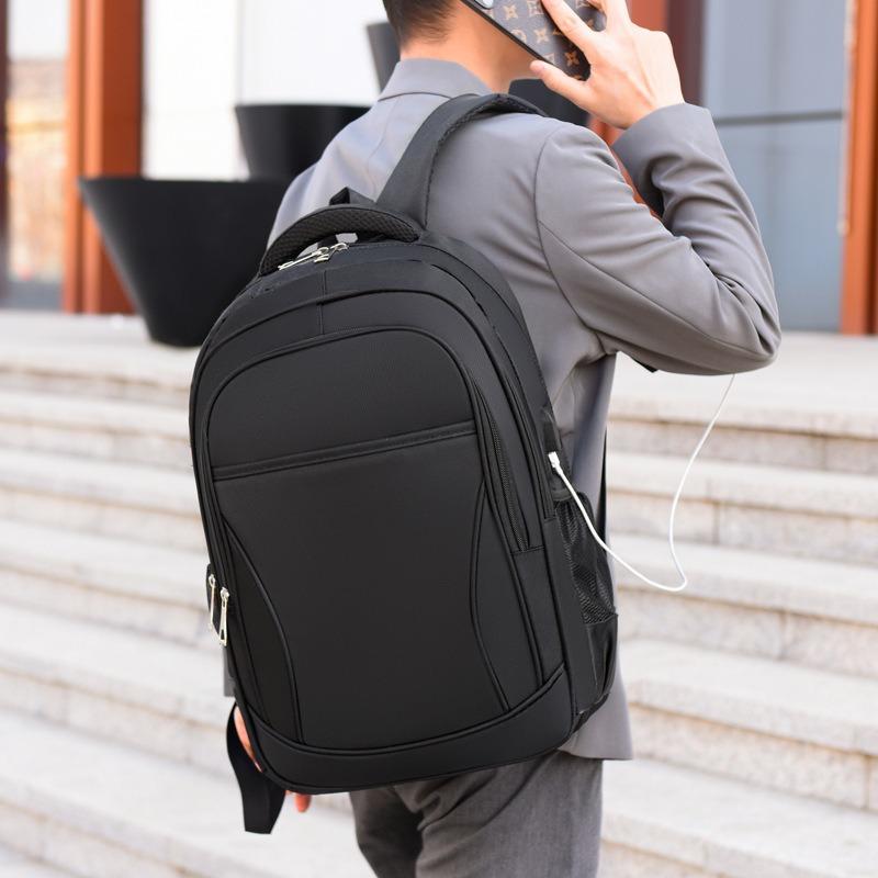 Multifunctional Outdoor Backpack, Men's Usb Rechargeable Commuter Backpack, Large-capacity Laptop Bag