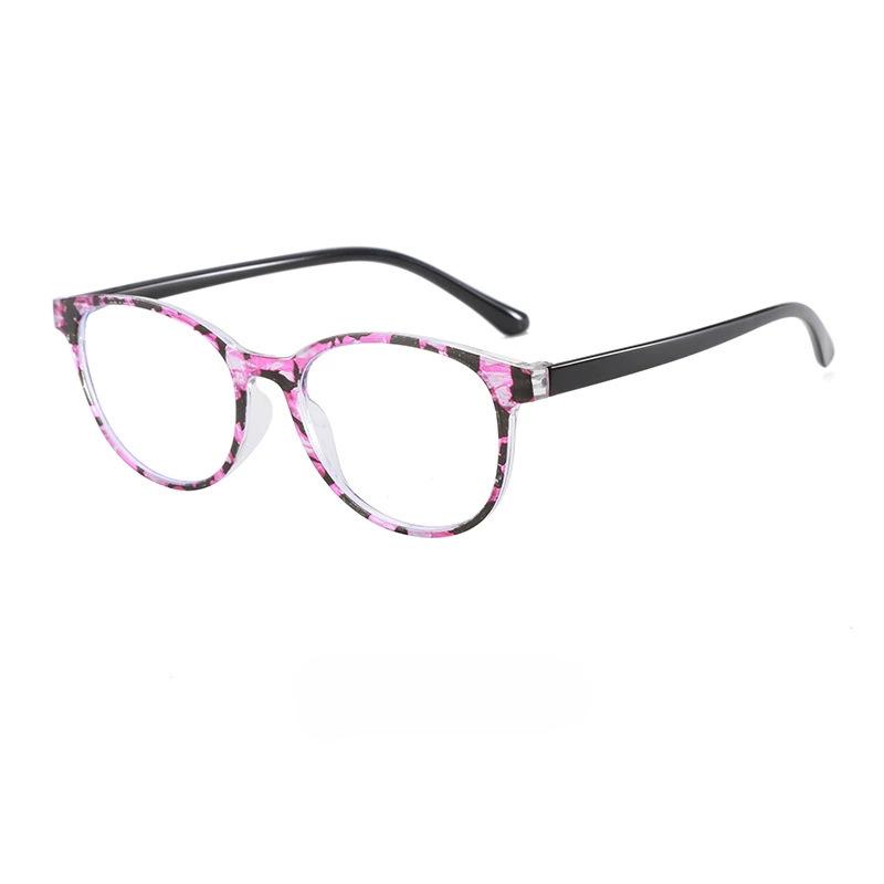 

Новые модные очки для чтения с большой круглой оправой и защитой от синего света, прозрачные линзы, оптические рецептурные очки от 0 до +4.0 +4.0