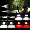 LED Camping Lantern Flashlight Spotlight Rechargeable Portable Super Bright Outdoor Emergency Light Searchlight Lamp Waterproof for Hiking Fishing