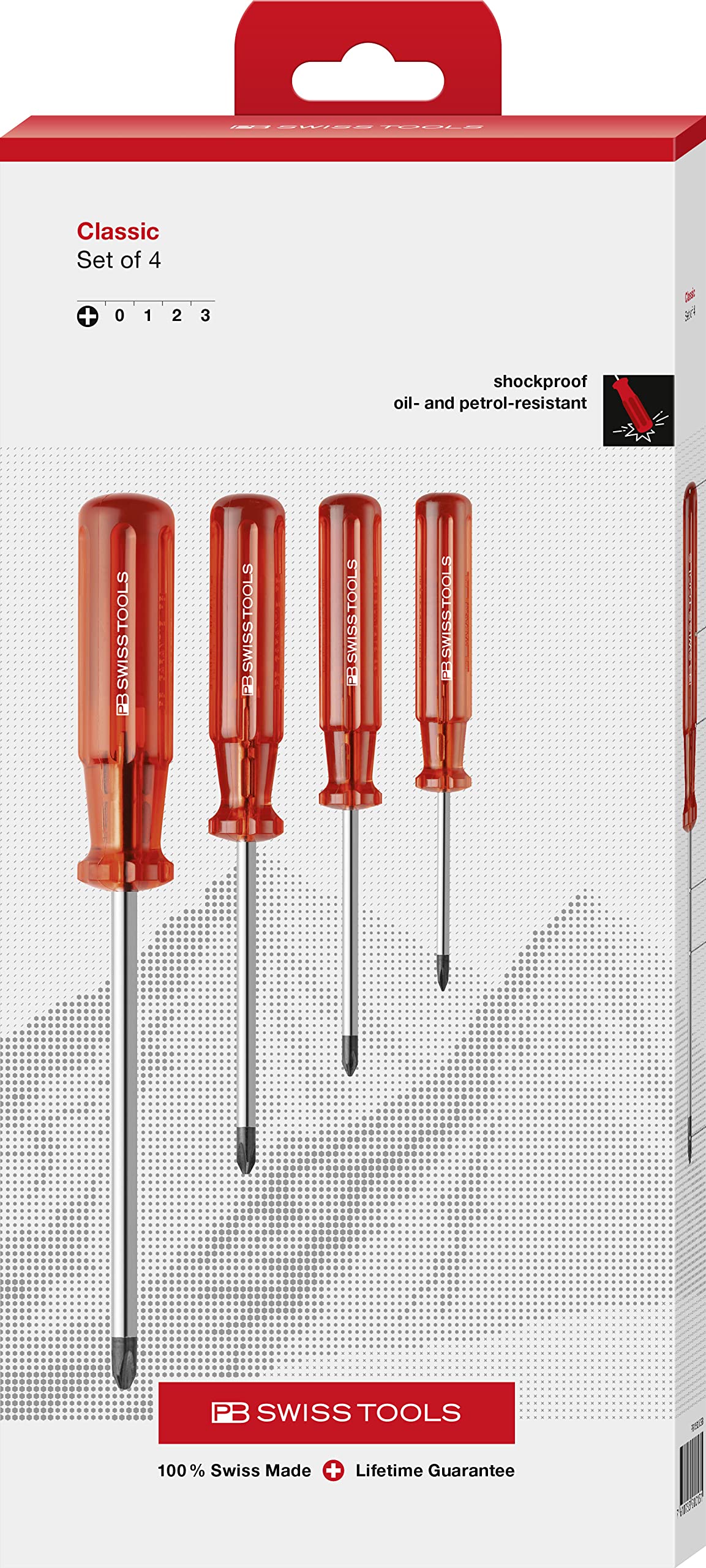 

PB Swiss Tools Отвертка 4 1562CBB Набор, шт.,