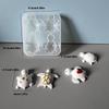 Four Turtles Plaster Silicone Molds Diy Heart Star Texture Shell Ornaments Epoxy Resin Mould Scented Animal Candle Soap Mold