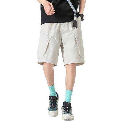 Męskie szorty sportowe outdoorowe letnie luźne casualowe wszechstronne wodoodporne spodnie pięcioczęściowe
