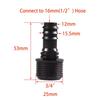 Plastic Garden Hose Connector 1/2 3/4 Female to Male Thread 1/2 3/4 1 Inch Barb Fitting Irrigation Pipe Connector 16mm 20mm 25mm