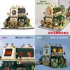 Monet Flower House Brick Set With Lights For Creative Building And Diy Crafting