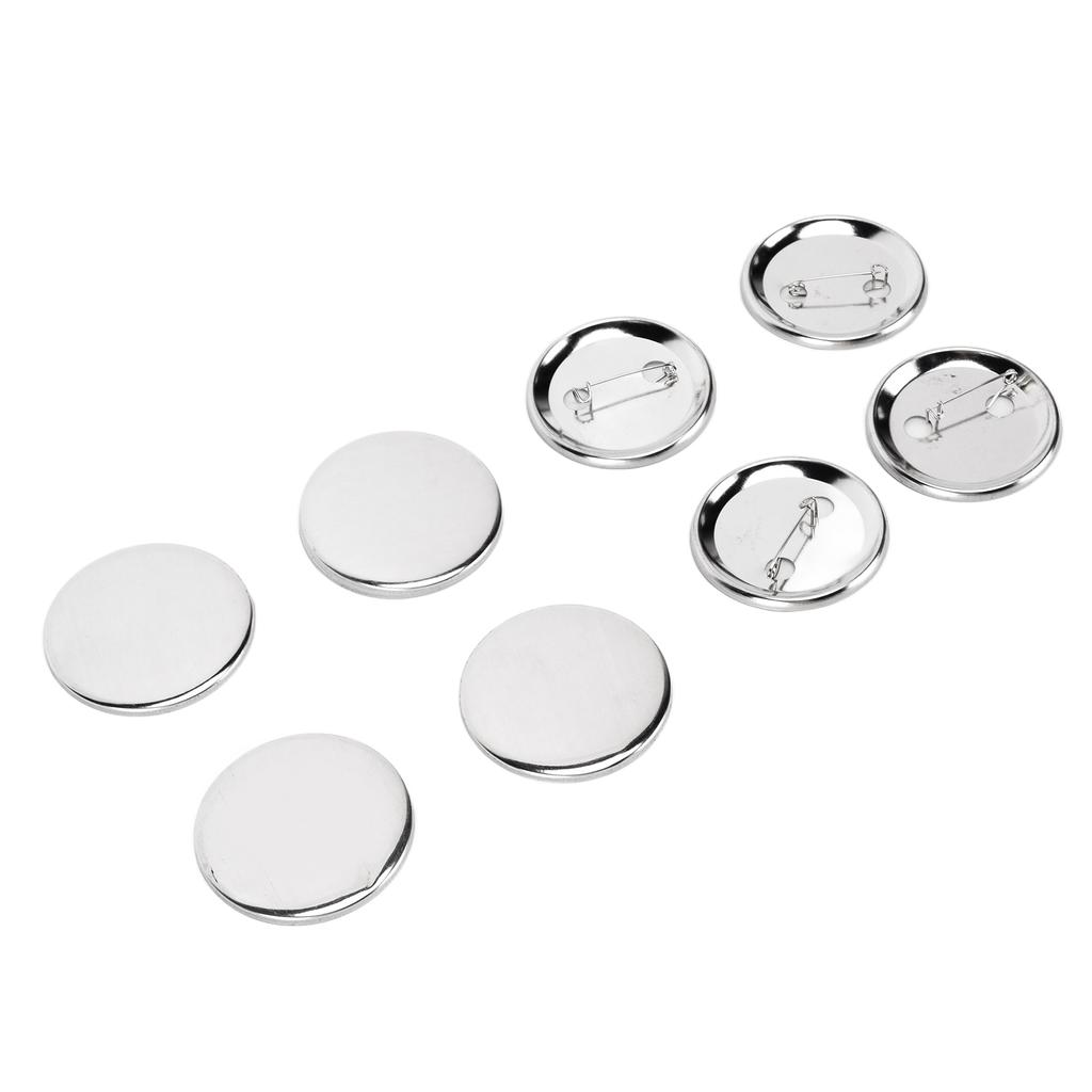 Badge Back Cover 50mm More Durable Corrosion Resistance Tinplate Plastic DIY Badge Material