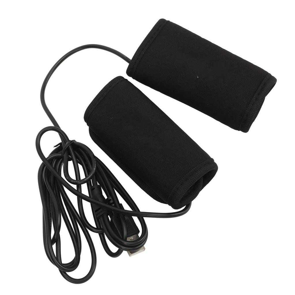 DC5V Motorcycle Heated Grips Cover Pad USB Interface Handlebar Grip Hand Warmers for ATV UTV
