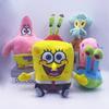 Anime Plushie Doll Spongebob Peluches Doll Squarepants Patrick Star Squidward Eugene Krabs Gary Kawaii Cartoon Stuffed Plush Toy