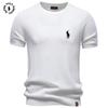 Polo Ralph Lauren Tricou Unisex Nou de Vară 2026 cu Broderie și Gât Rotund Tricou Mătăsos Alunecos