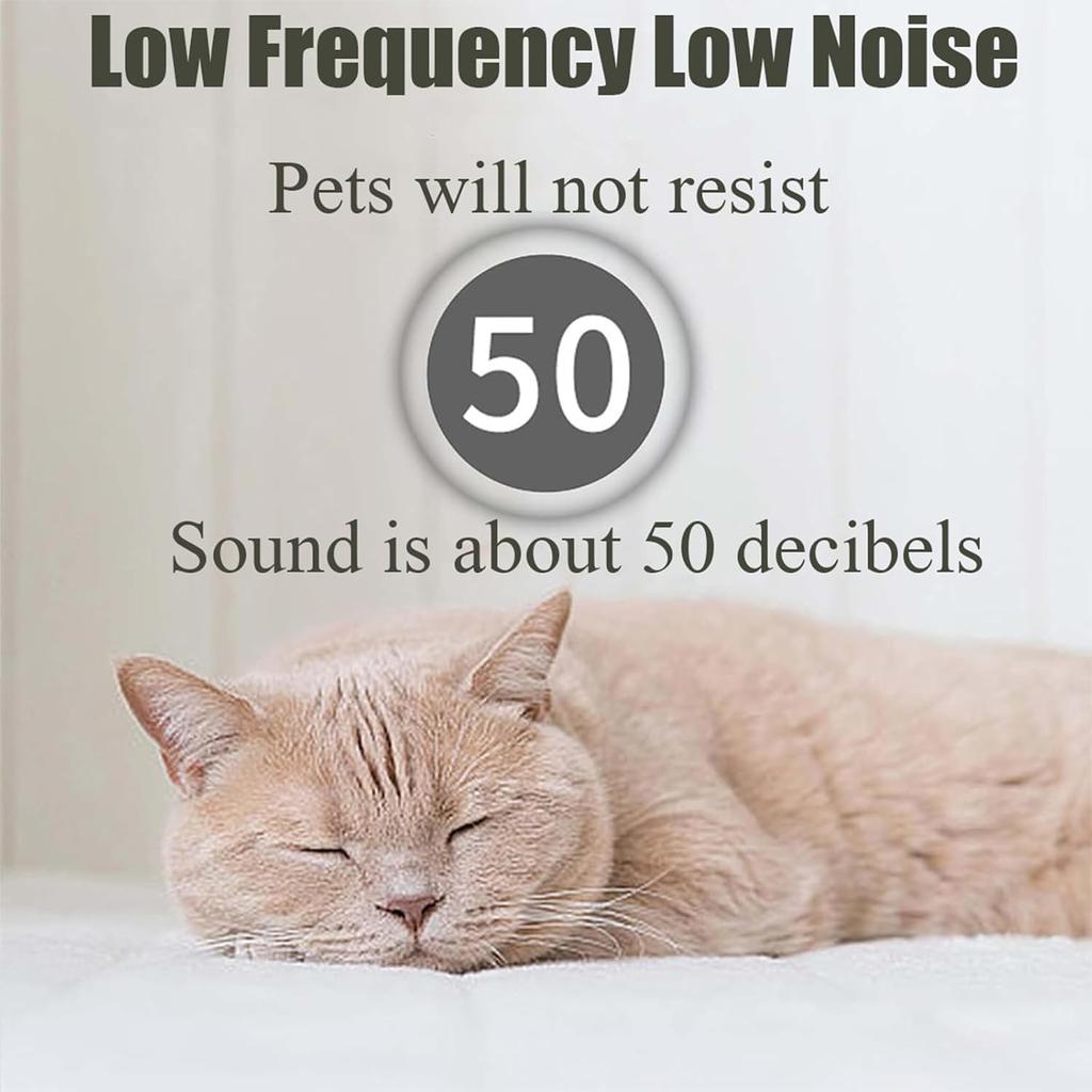 Nail Grinder, 2025 Upgraded Silent Nail Grinder for Dog Cat with LED Light & 3 Speeds, USB Charge with Replacement Grinding (1 Pc + 2 Replacement Head