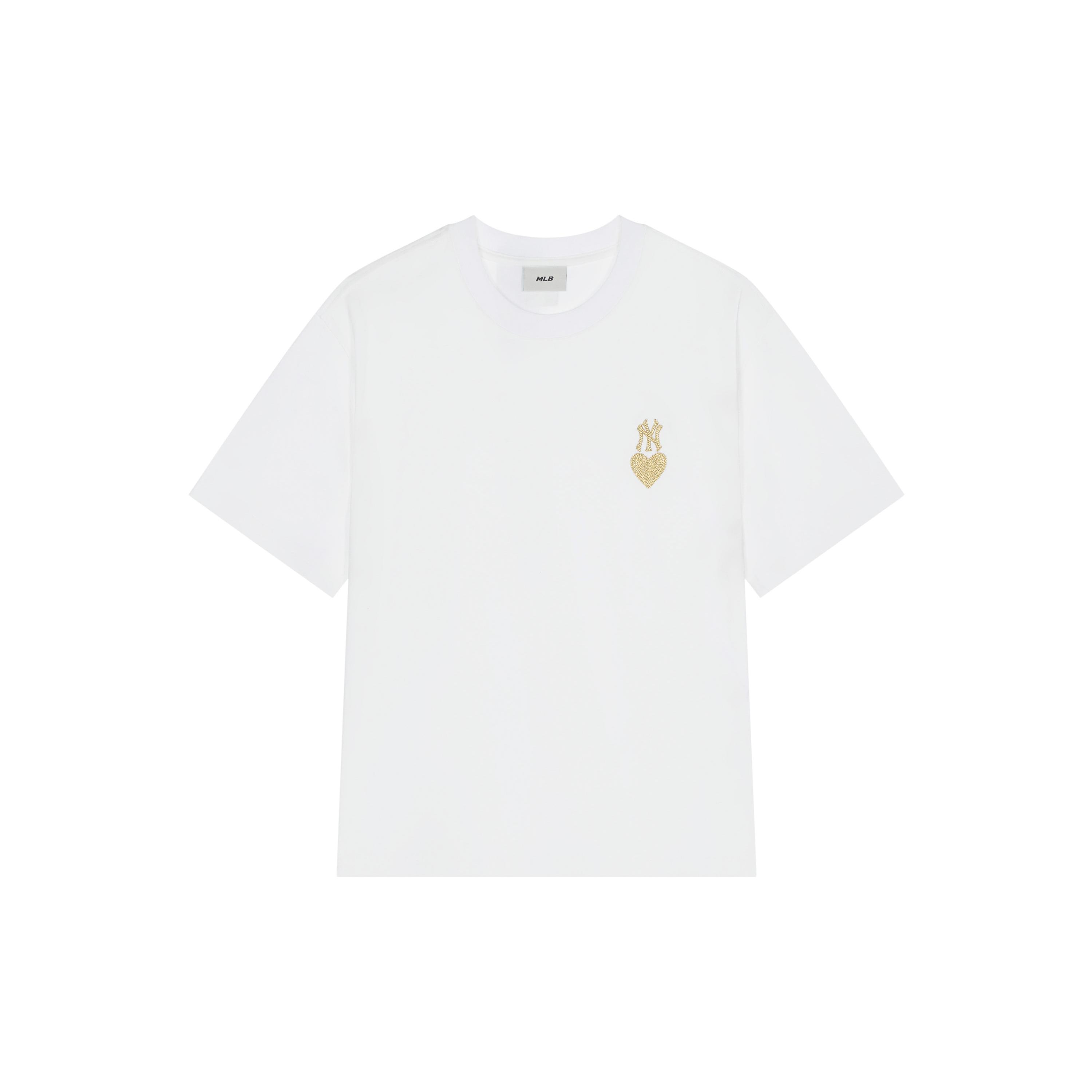 MLB Fashion Sports Collection SS24 T Shirt Unisex Ivory 3ATSH0143-50IVS XXL
