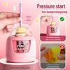 Kaba Bear Cartoon Battery-Powered Pencil Sharpener for Primary School Students