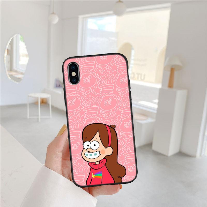 BF63 G-Gravity F-Falls Soft Shell Phone Case for iPhone SE X XS XR 11 16E 17 Pro Max Air 8 7 6 6s Plus