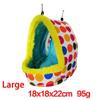 Winter Warm Sleeping Bag Cage Hut House Hammock Bird Bed Tent Parrot Toy