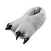 [Moonlove] Dinosaur Slippers with Claws, Men's, Women's, Funny Room Shoes, Halloween Cosplay, Heels, Cotton Filled, Thick, Warm, Indoor Shoes,