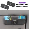 Car Visor Organizer Glasses Bag Sunglass Holder Card Clip Interior For Lexus CT ES GS NX IS250 CT200h IS300h ES300h RX400h NX300