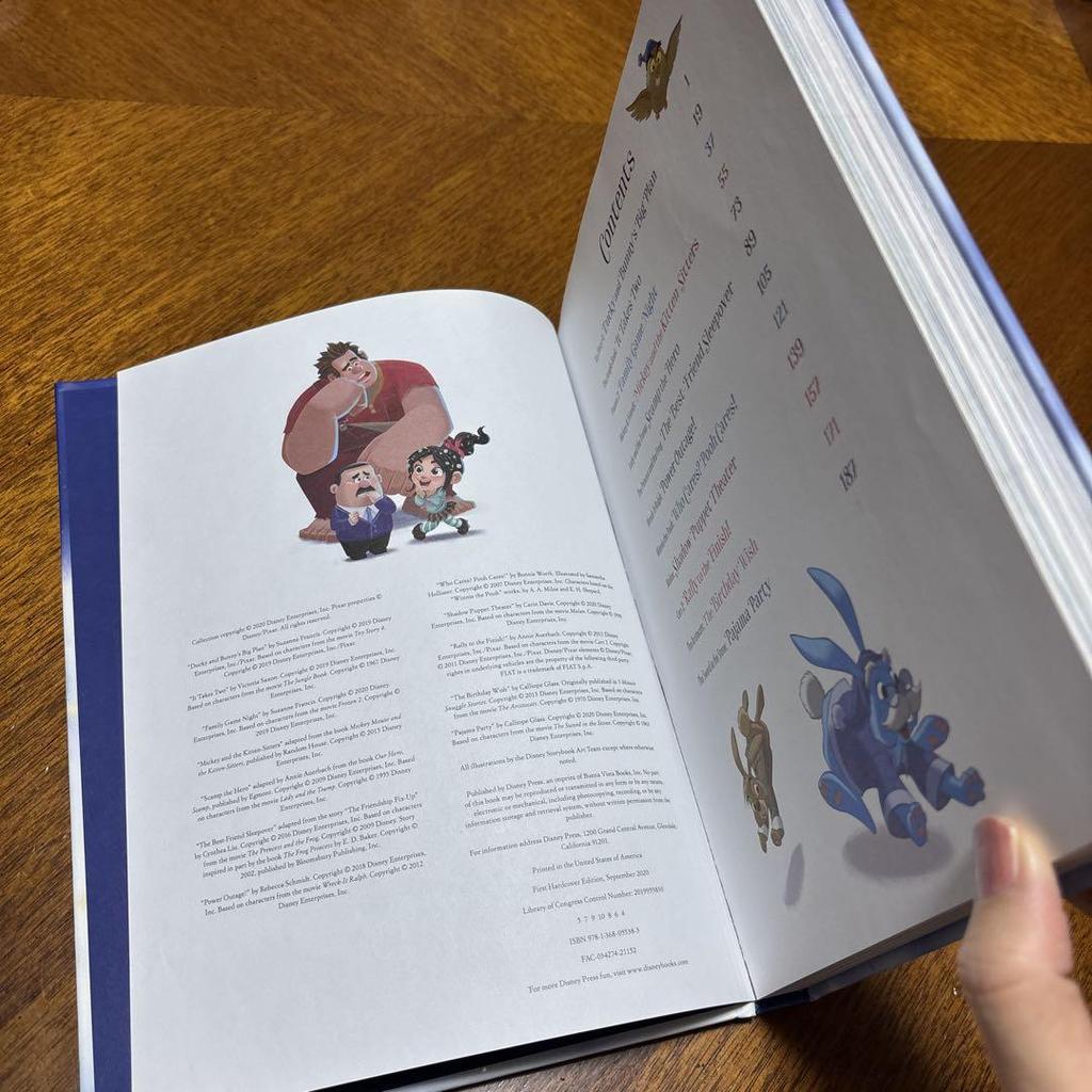 [USED] Disney English Picture Book 5-minute sleepy time stories