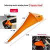Large-Mouth Multi-Purpose Water Funnel with Hose and Angled Nozzle for Diesel and Household Use
