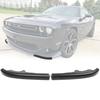 2pcs Front Bumper Splitter Protector Lip Diffuser Spoiler Guard Cover for Dodge Challenger GT TA SRT R/T 392 HEMI Scat Pack