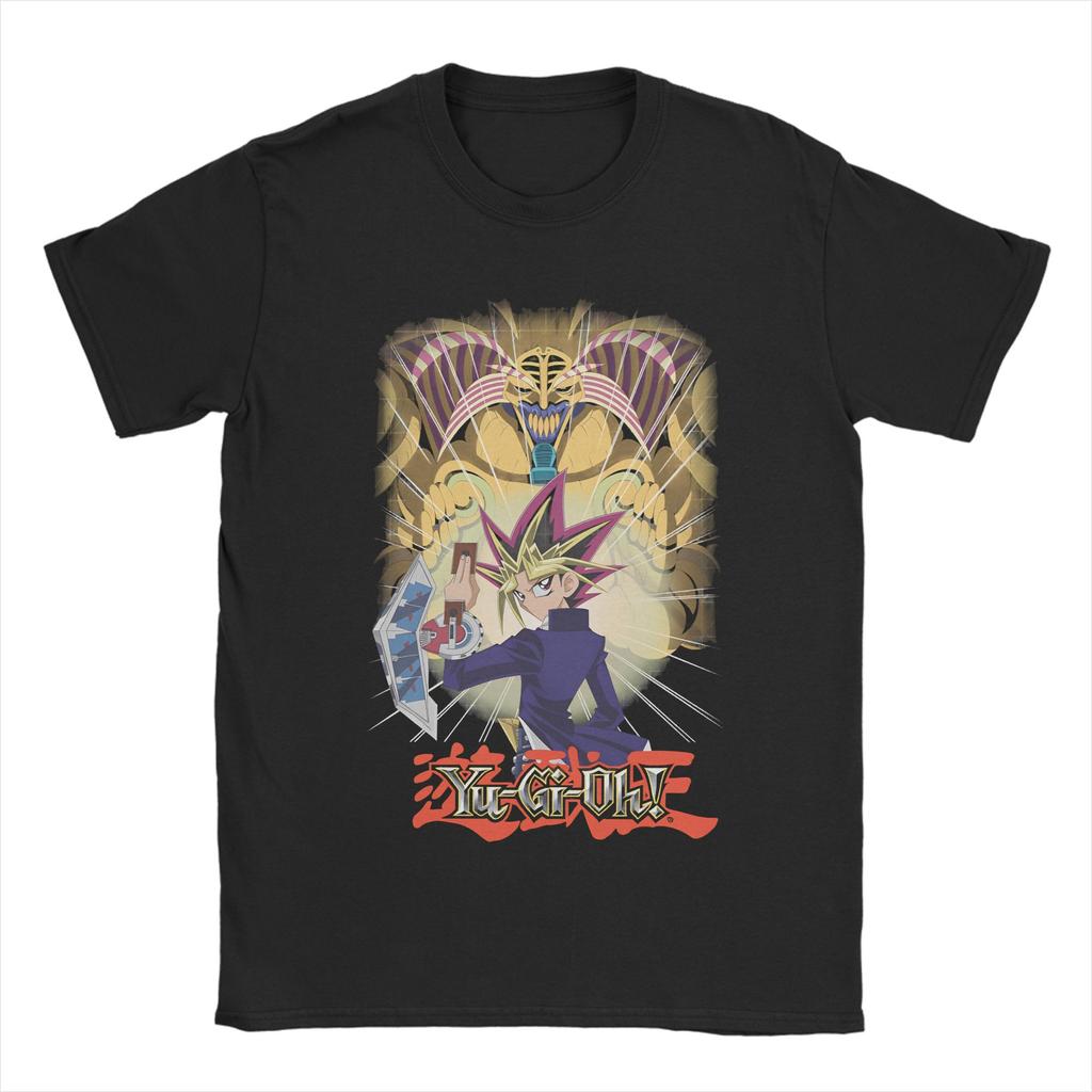 Printed Yu-Gi-Oh Game Yami Yugi T Shirt for Men Women  100% Cotton Tee Shirt Short Sleeve Clothes