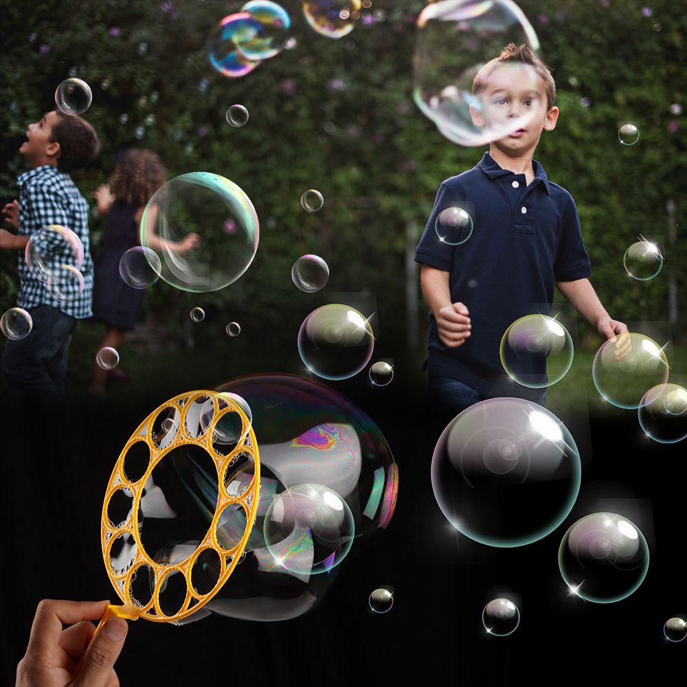Bubble Wand Outdoor Fun Blower Set Big Bubble Machine Soap Bubbles Maker Blowing Bubble Tool