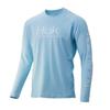 2024 UV-Resistant HUK Long Sleeve Crew Neck Fishing Suit Summer Outdoor Quick-Dry, Lightweight, Breathable, Sun Protection