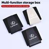 Car Interior Seat Seam Organizer Door Storage Box Phone Card Bag For Lexus UX250h RX450h CT200h RX400h NX300h RX300 RX350