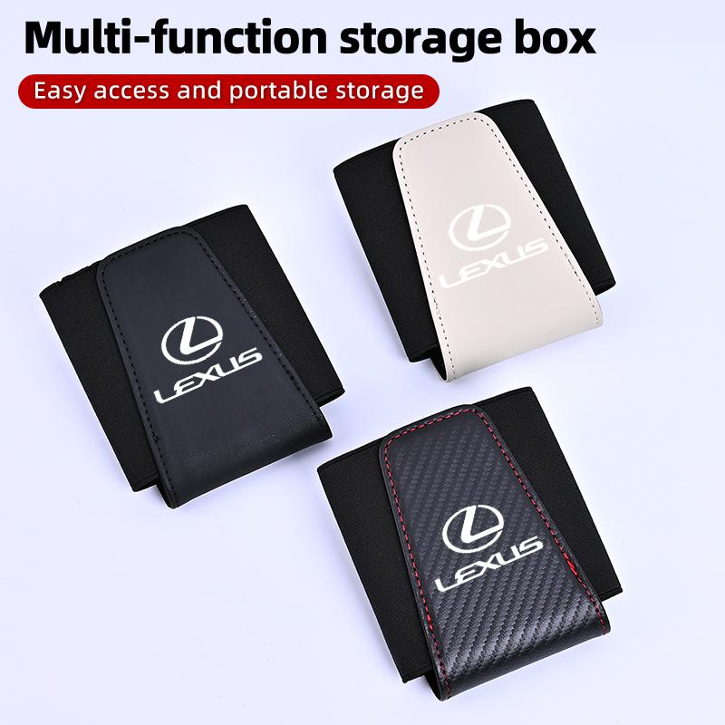 Car Interior Seat Seam Organizer Door Storage Box Phone Card Bag For Lexus UX250h RX450h CT200h RX400h NX300h RX300 RX350