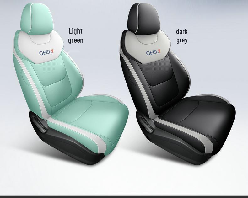 Fourth Generation Emgrand Universal Leather Car Seat Cover - Full Wrap, Four Seasons