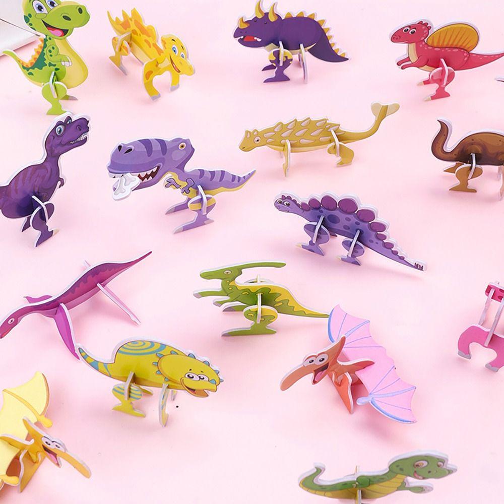 Insect Puzz Kits Dinosaur Paper Model Craft High Quality Cubic Decor  Kid