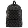 Large Capacity Travel Commuter Polyester Backpack Regular Women Backpack Black Checkered VN000GP1DWU
