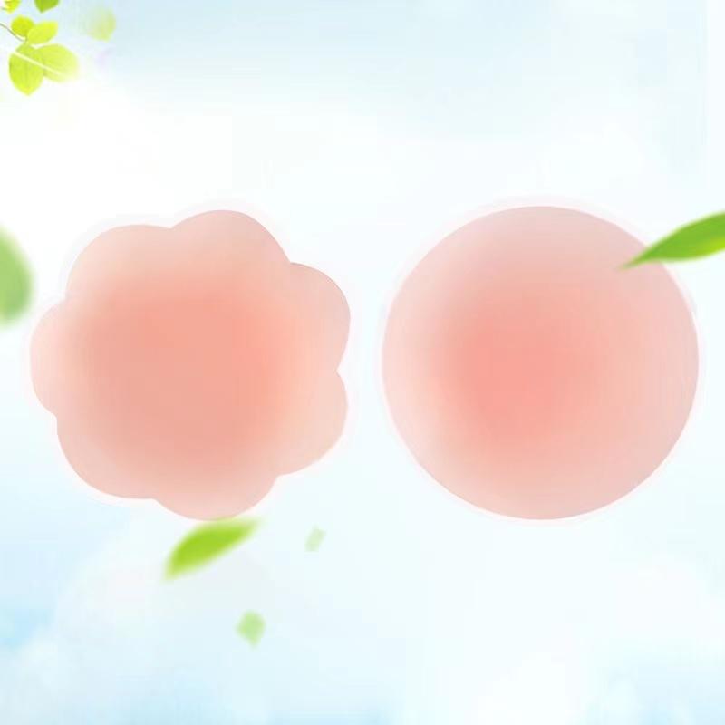 Nipple Sticker Reusable Women Breast Cover Petals Invisible Adhesive Silicone Pasties