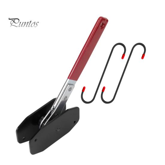Brake Caliper Tool Universal Disc Brake Piston Caliper Compression Tool with 2 Brake Caliper Hooks Brake Caliper Press 360 Degree Ratchet Brake Tool