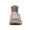 Li Ning Zhong Rong LITE Abrasion Resistant Cushioning Slip Resistant Short Snow Boots Men's Gray Brown AGLV285-2