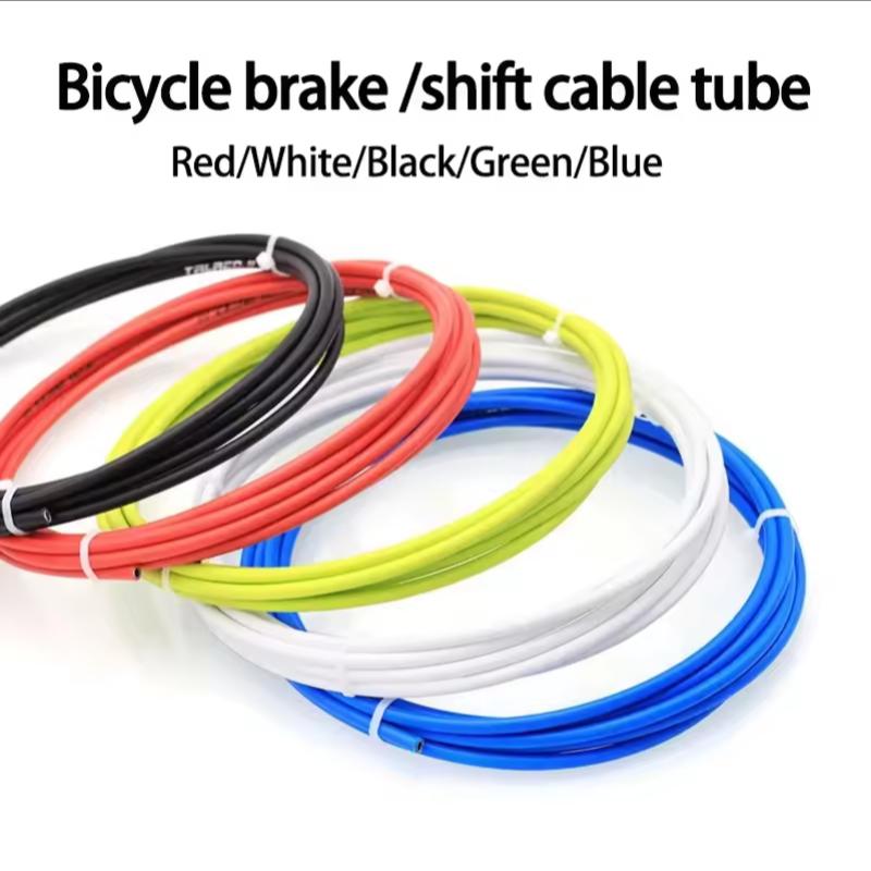 Bicycle Brake Cable Housing Group Set For MTB Mountain Bike Derailleur Shifter Lever Cable With Bike Cable Cap