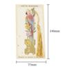Hollow Metal Plants Bookmark Exquisite Rectangular Reading Stationery Oil Painting Style Flower & Birds Reading Book Tools