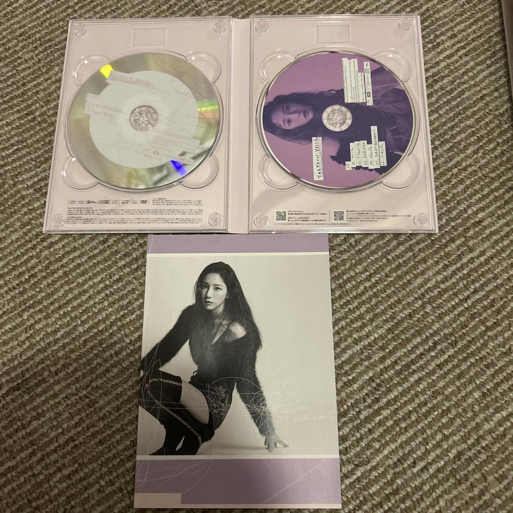 [USED] Taeyeon VOICE CD DVD Girls' Generation