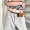 Suede Belt Waist Bag Korean Style Women Belt Bag Fashion Waist Packs  Outdoor
