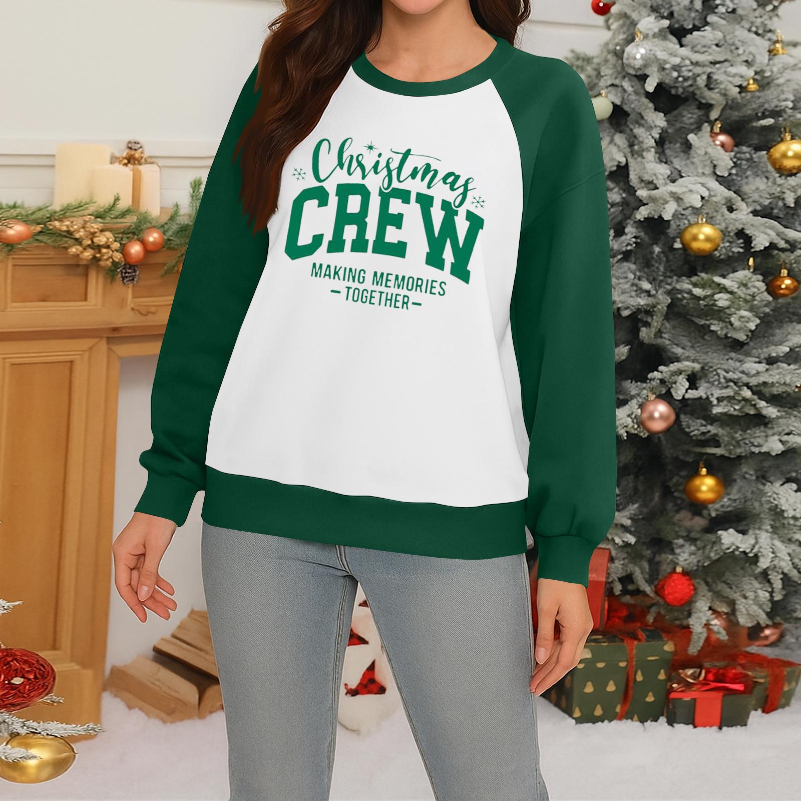 

Женские свитера с круглым вырезом, полосатые, милые, с цветными блоками, осенне-зимние вязаные пуловеры S зелёный