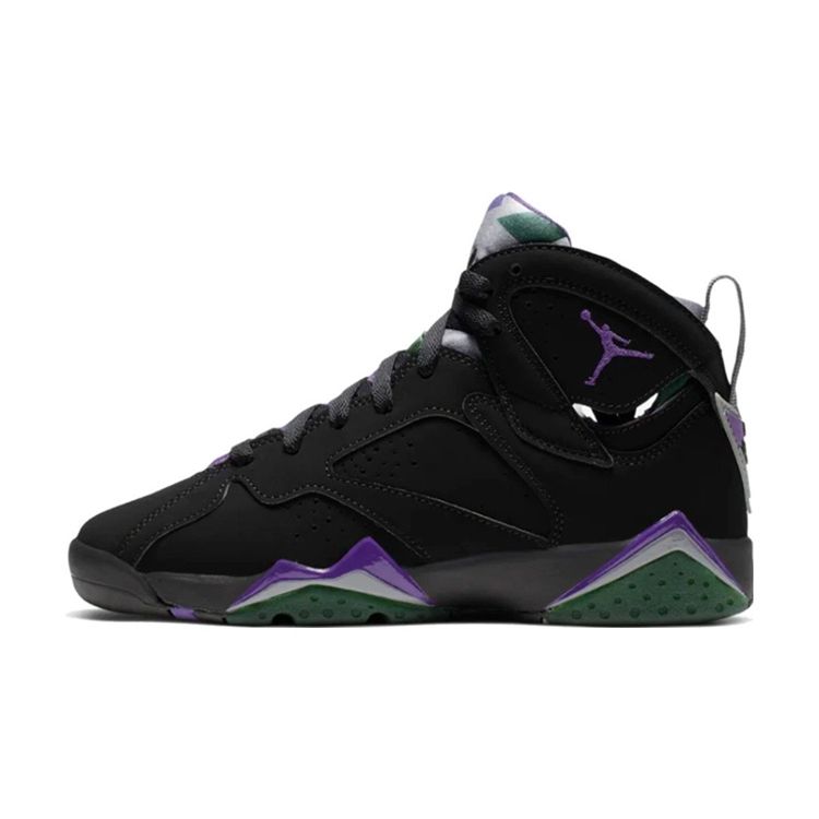

Детские кроссовки Air Jordan 7 Retro GS Ray Allen Черный Fierce-Purple-Dark-Grey-Steel 304774-053
